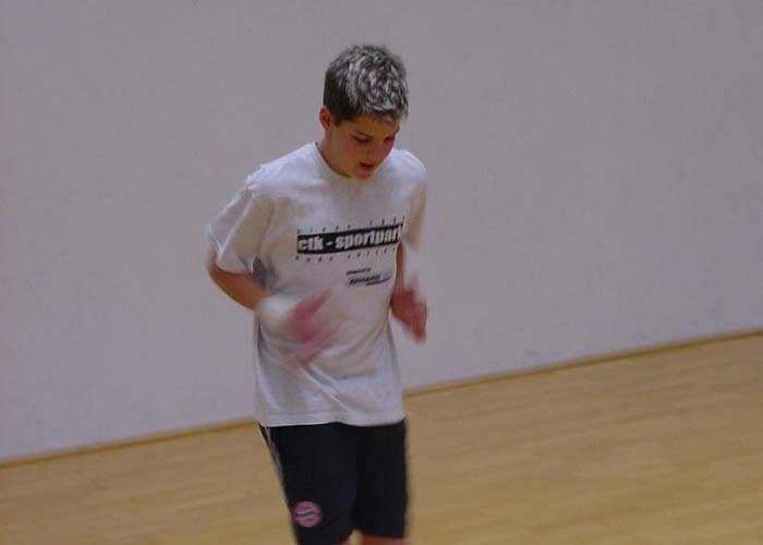 Philipp Pless Torhüter der deutschen Futsal-Nationalmannschaft trainiert schon als Jugendlicher im ctk-sportpark